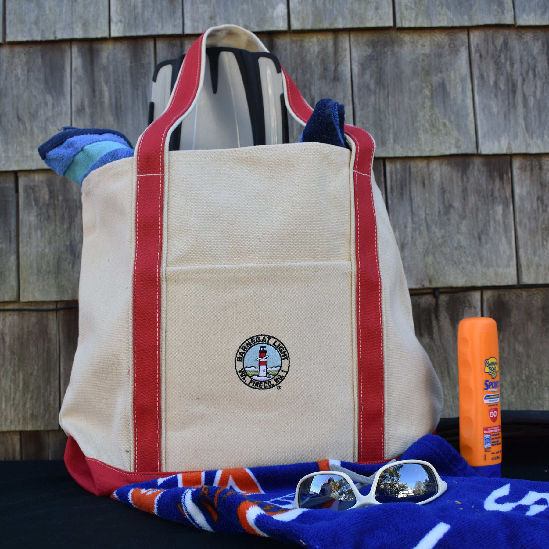 Light beach store bag